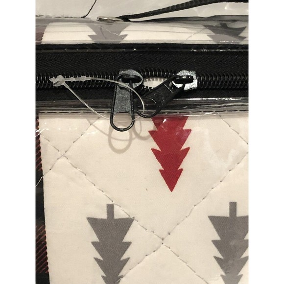 New Patchwork Reversible Printed Holiday Quilt 2 PC Set Twin Moose Bear Reindeer - Picture 5 of 9